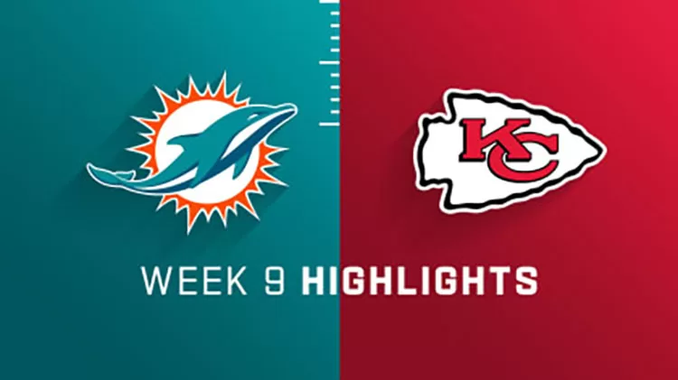 Chiefs vs Dolphins Week 9 Germany