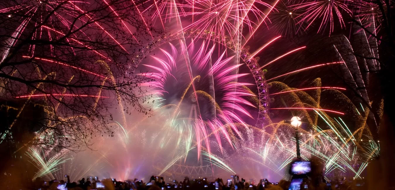 London's Dazzling New Year's Eve Fireworks