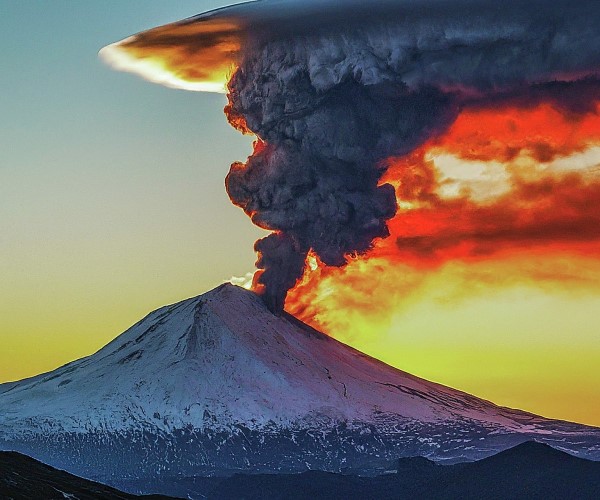 Shiveluch volcano