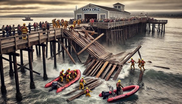 Santa Cruz Wharf Collapse