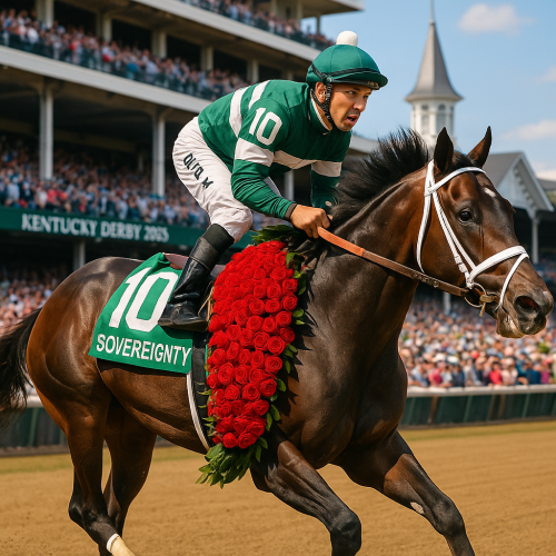 Kentucky Derby 2025 Highlights: Sovereignty Storms to Victory with Jockey Junior Alvarado 1 Kentucky Derby 2025